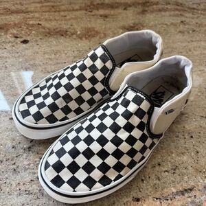 Vans Classic Slip-On Checkerboard Shoes Women’s Size 9